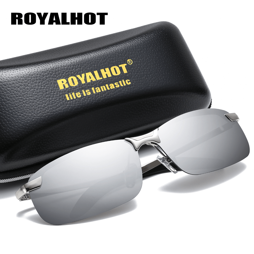 RoyalHot Metal Polarized Sports Sunglasses