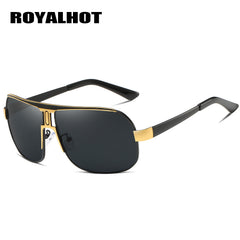 RoyalHot Metal Polarized Sunglasses For Men And Women