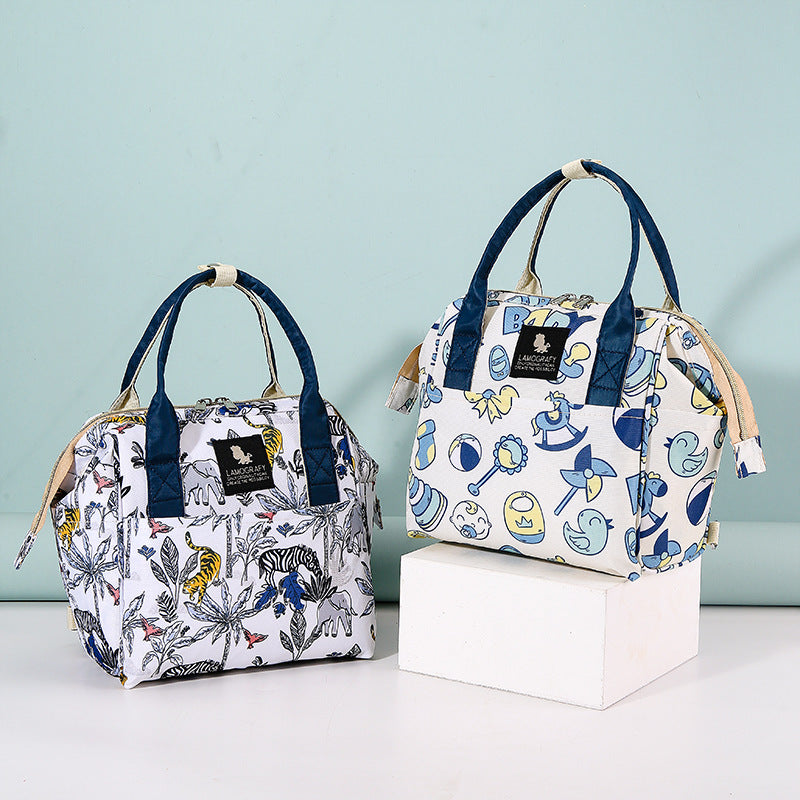 Fashionable Handheld Lightweight Mommy Bag Multifunctional Mom Backpack