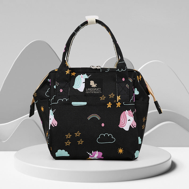 Fashionable Handheld Lightweight Mommy Bag Multifunctional Mom Backpack