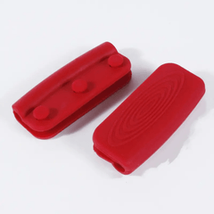 2pcs Silicone Pot Handle Cover Heat Insulation Kitchen Accessories