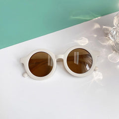 Kids Round Sunglasses UV Protection Outdoor Glasses
