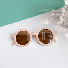 Kids Round Sunglasses UV Protection Outdoor Glasses