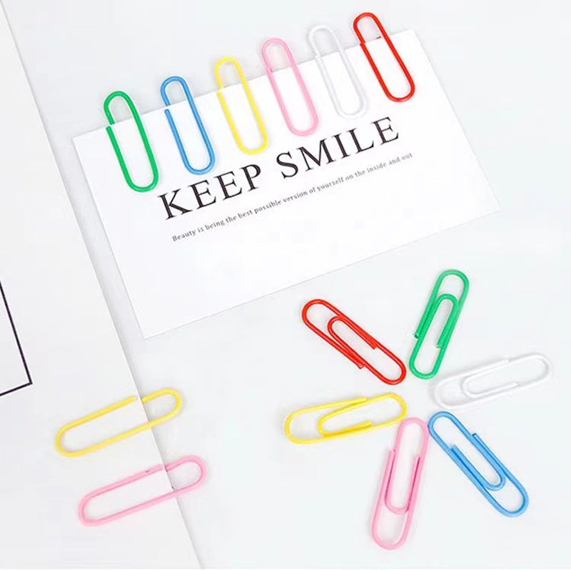 Colorful Paper Clips Large Box Office Supplies
