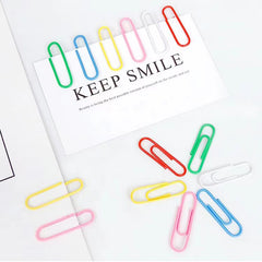 Colorful Paper Clips Large Box Office Supplies