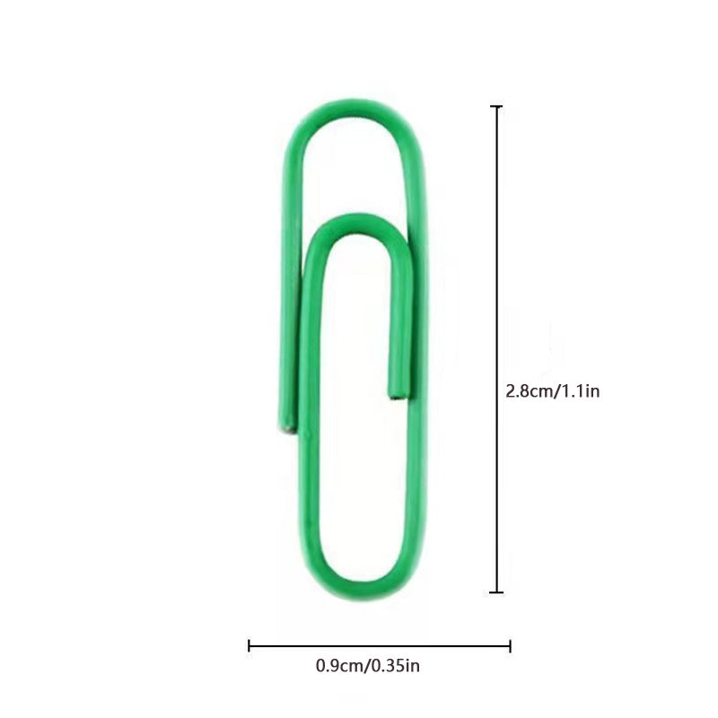 Colorful Paper Clips Large Box Office Supplies