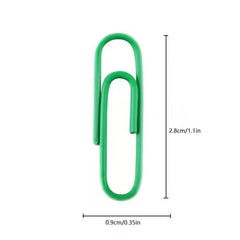 Colorful Paper Clips Large Box Office Supplies