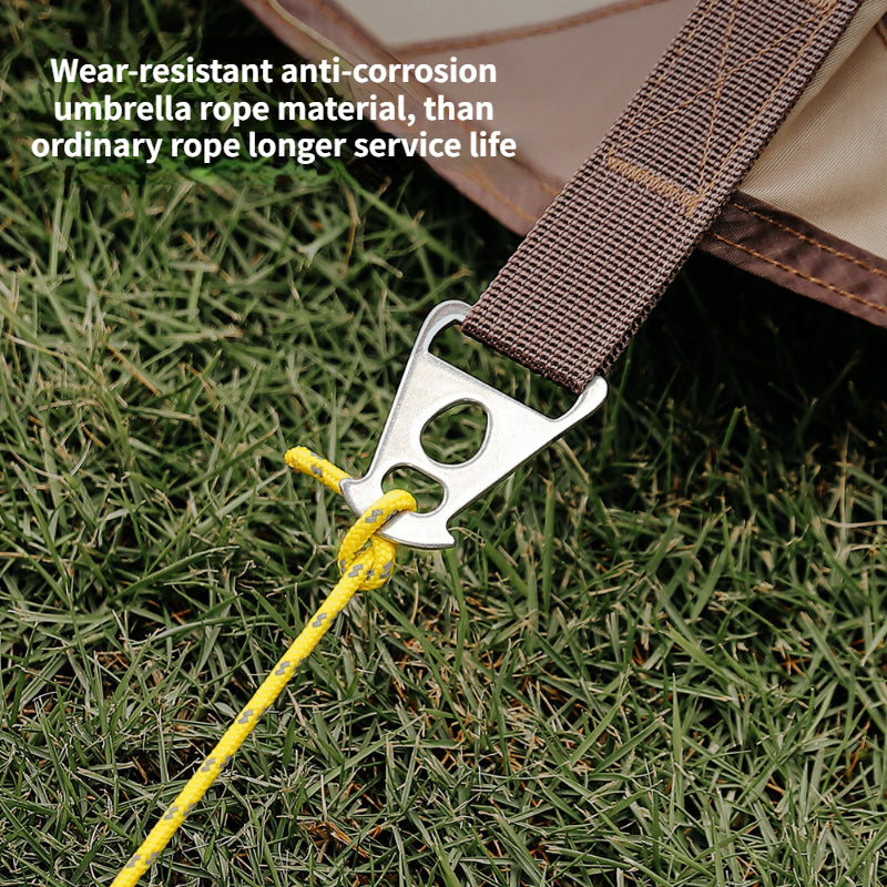 Reflective Rope 4m with Wind Rope Buckle for Camping Accessories