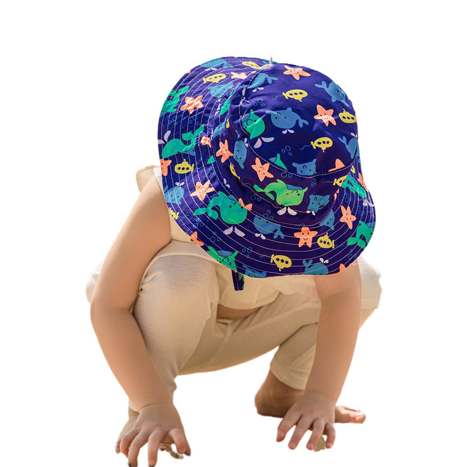 Marine Animal Shade Kids Fisherman Cap