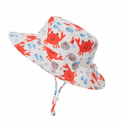 Marine Animal Shade Kids Fisherman Cap