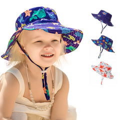 Marine Animal Shade Kids Fisherman Cap