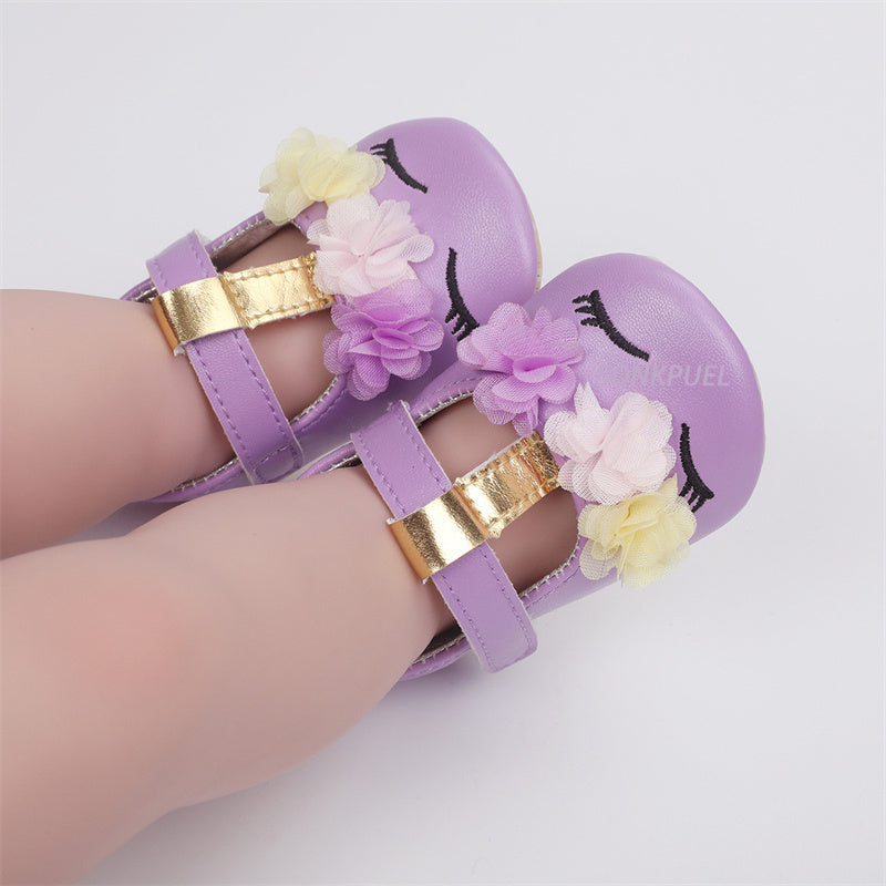 Baby Hook And Loop Sandals Lightweight Beach Shoes For Newborn Infant