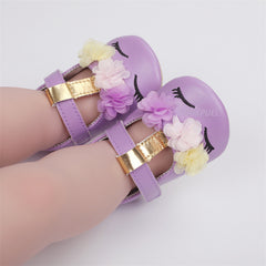 Baby Hook And Loop Sandals Lightweight Beach Shoes For Newborn Infant