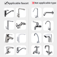 2pcs Cartoon Faucet Extender for Toddlers - Bathroom Sink Spout Wash