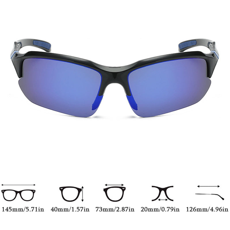 Polarized Men's Sunglasses with Cases & UV Protection