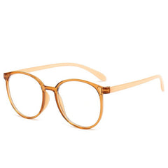 Round Anti-Eyestrain Reading Glasses for Men Women