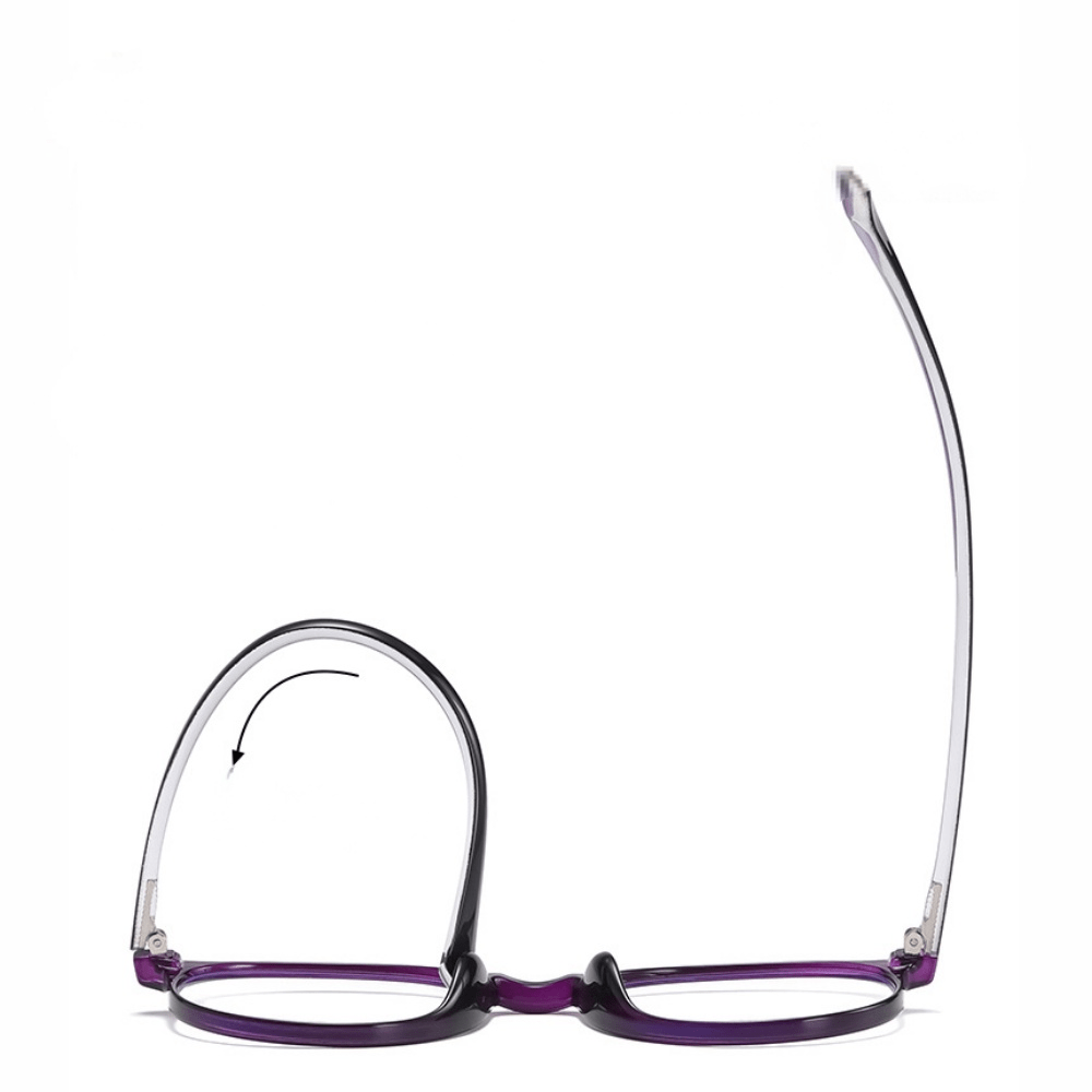 Round Anti-Eyestrain Reading Glasses for Men Women
