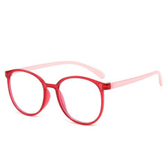 Round Anti-Eyestrain Reading Glasses for Men Women