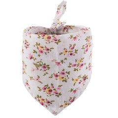 Stylish Floral Print Dog Bandana - Perfect Accessory for Your Furry