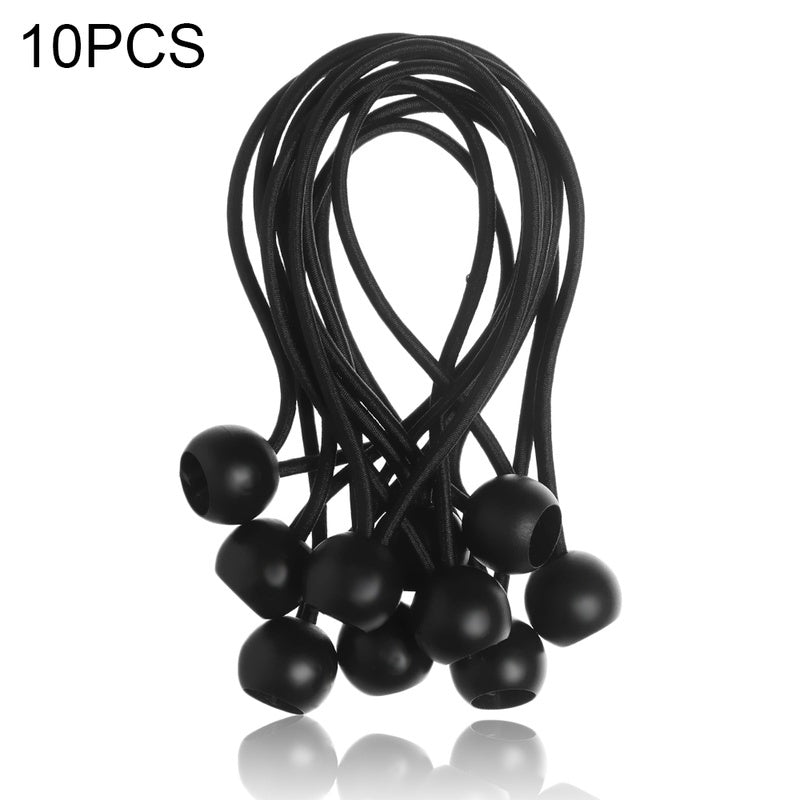 5pcs Bungee Ball Cords for Backpack & Trailers - Elastic Tie Loop Cords