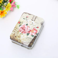 Iron Storage Box for Beads Jewelry with Gift Package