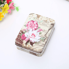 Iron Storage Box for Beads Jewelry with Gift Package
