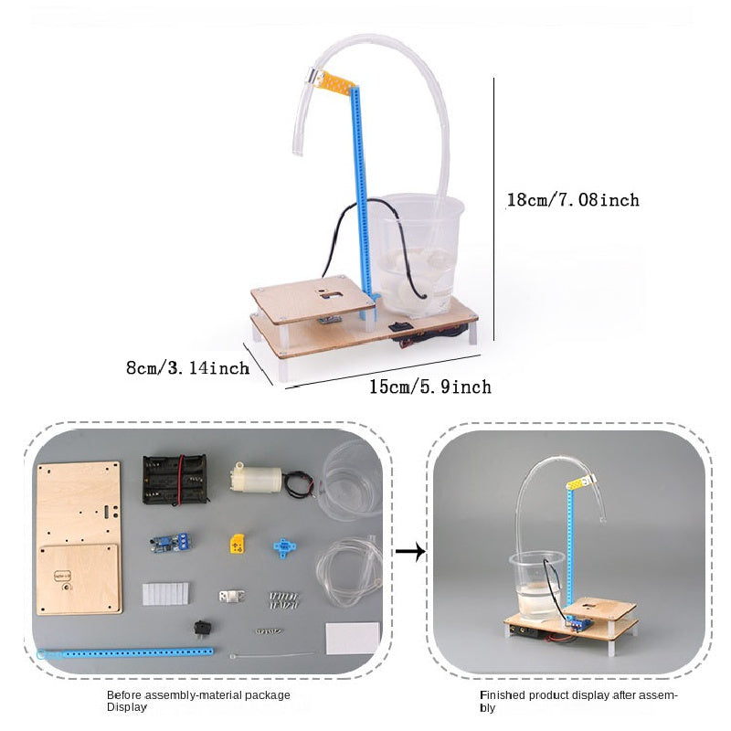 DIY Water Dispenser Maker Steam Science Toy
