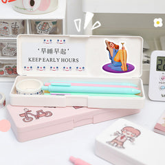 60pcs Pet Retro Summer Style Sticker DIY Stationery Computer Stickers