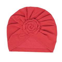 Solid Twist Turban Cap Elastic Pre-tied Head Wrap Casual Bonnet Women Hijab Hat