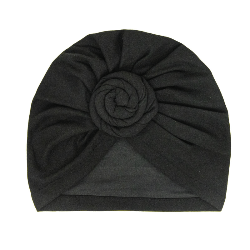 Solid Twist Turban Cap Elastic Pre-tied Head Wrap Casual Bonnet Women Hijab Hat