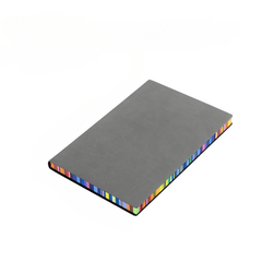 Colorful Edge Soft Leather Handwritten Style Notepad