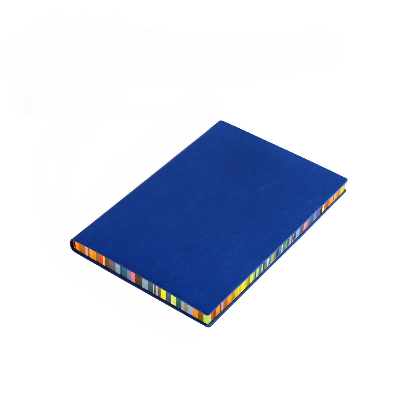 Colorful Edge Soft Leather Handwritten Style Notepad