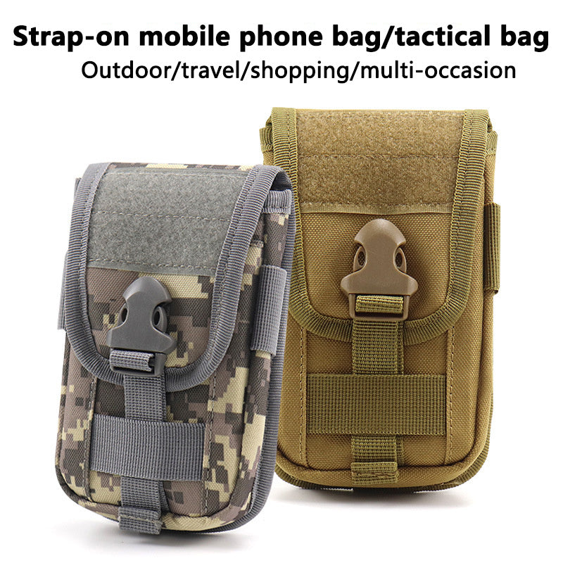 600D Tactical Camo Molle Pouch Cover for Cases & Mobile Phone Bags