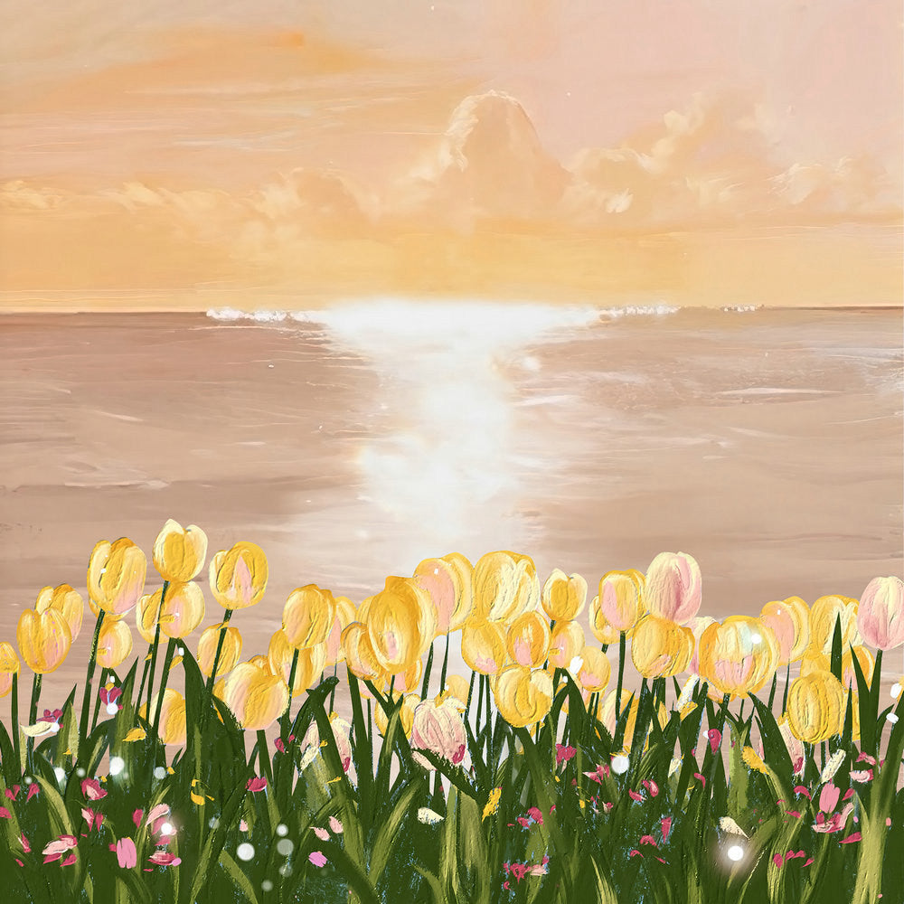 DIY Digital Painting Landscape Art Coloring Hanging Gift