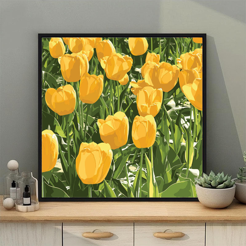DIY Digital Painting Landscape Art Coloring Hanging Gift