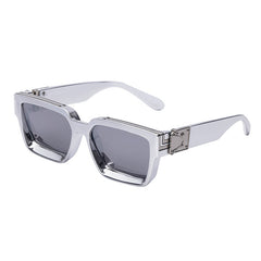 Men Square Frame Sunglasses UV Protection Summer Sunglasses