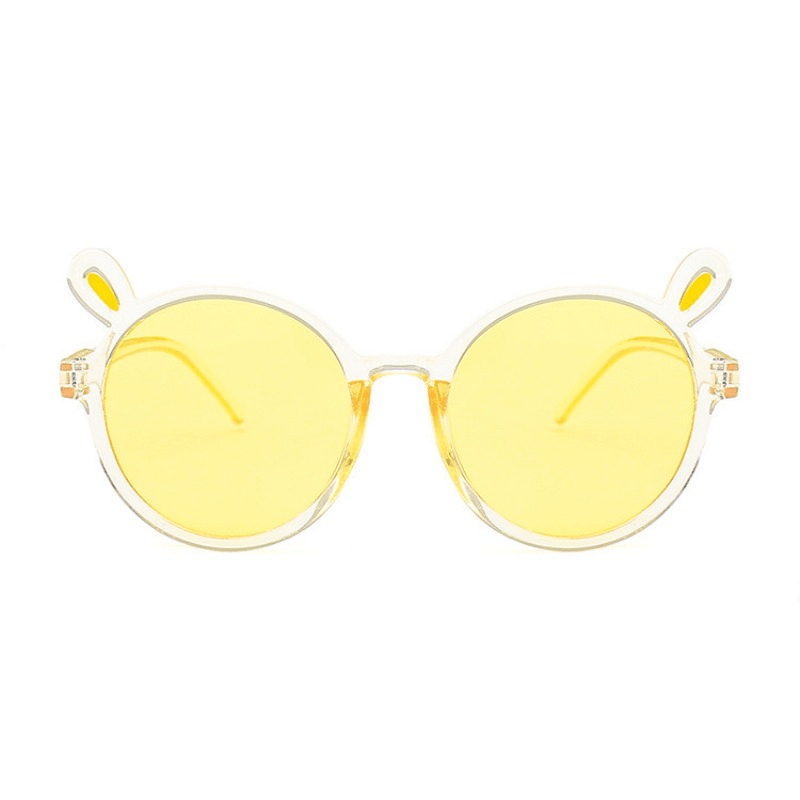Kids Summer UV Protection Sunglasses With Animal Ear Decoration