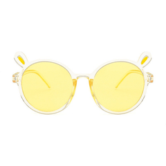 Kids Summer UV Protection Sunglasses With Animal Ear Decoration