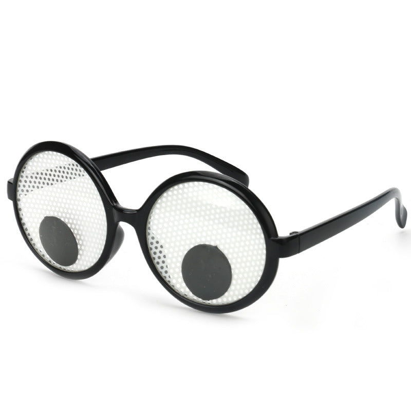 Y2K Wiggle Eyes Funny Glasses Novelty Cosplay Costume