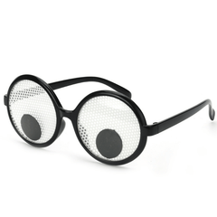 Y2K Wiggle Eyes Funny Glasses Novelty Cosplay Costume