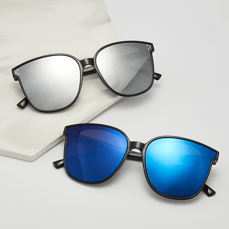 Men's Retro Square Sunglasses UV Protection