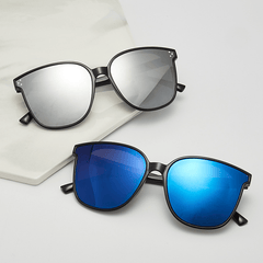 Men's Retro Square Sunglasses UV Protection