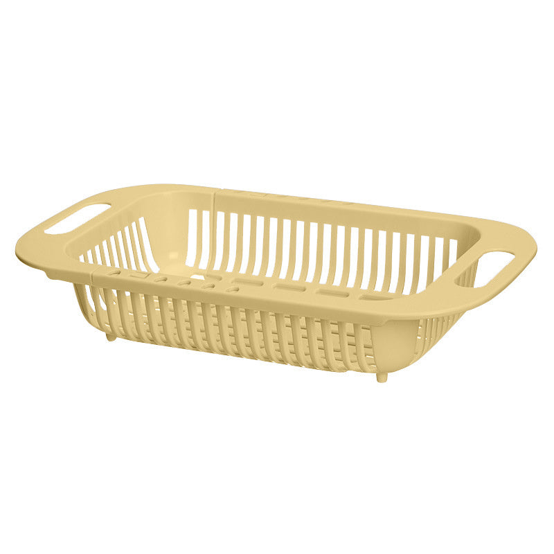 Retractable Fruit/Vegetable Drain Basket Extendable Sink Strainer