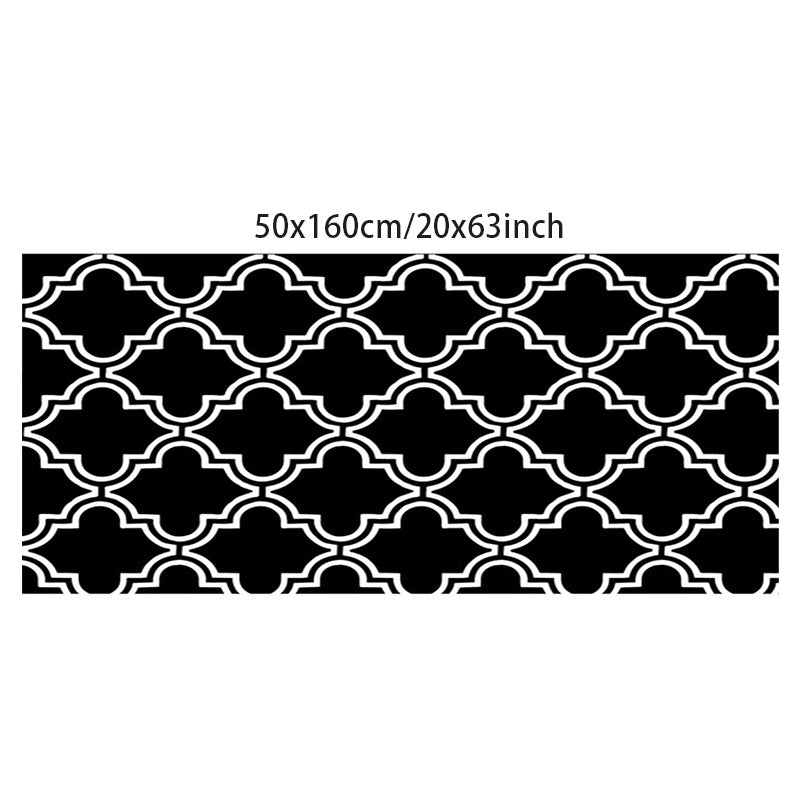 Non Slip Waterproof Kitchen Floor Mat Soft Thickened Mat for Entrance Living Roo