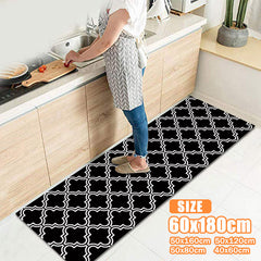 Non Slip Waterproof Kitchen Floor Mat Soft Thickened Mat for Entrance Living Roo