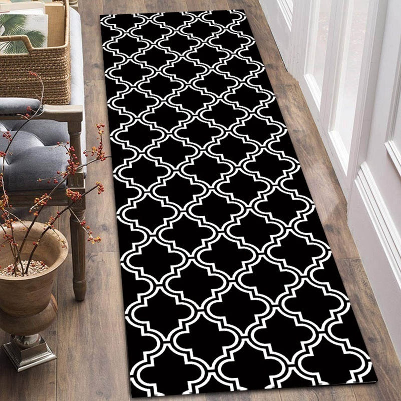 Non Slip Waterproof Kitchen Floor Mat Soft Thickened Mat for Entrance Living Roo