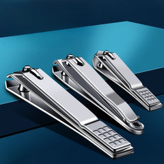 Portable Stainless Steel Nail Clippers Nail Cutter Pedicure Tools