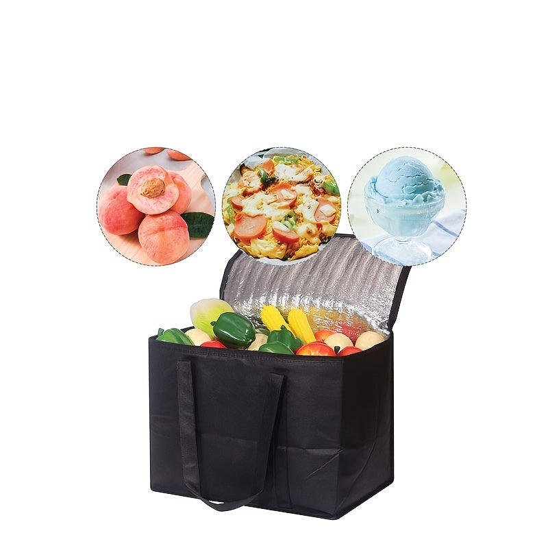 Insulated Grocery Bags Keep Food Hot & Cold for Camping
