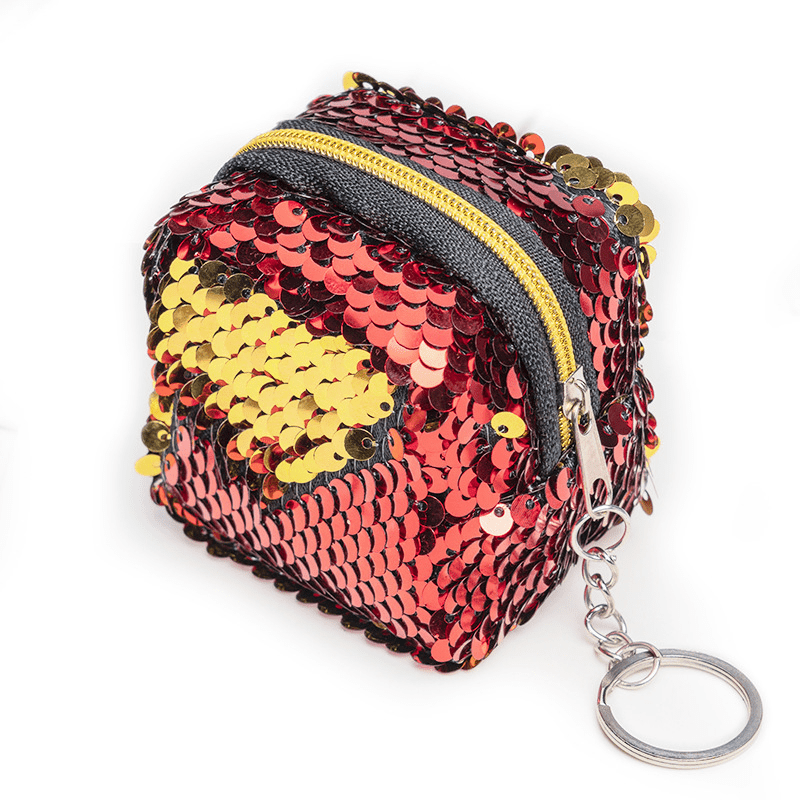 Kids Sequins Coin Purse Mini Wallet For Girls