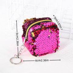 Kids Sequins Coin Purse Mini Wallet For Girls